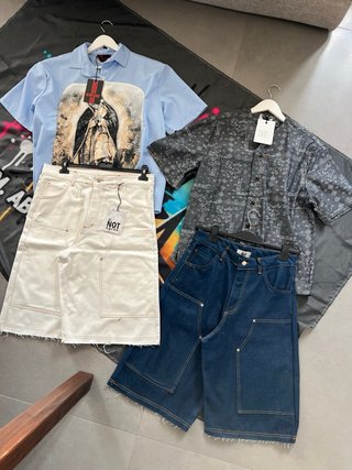 Coordinato camicia e pantaloncini