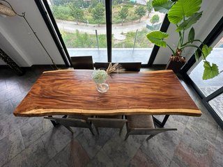 Mesa madera rústica de diseño,