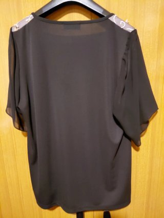 Twin set donna Perla nero beige tg 46 italiana