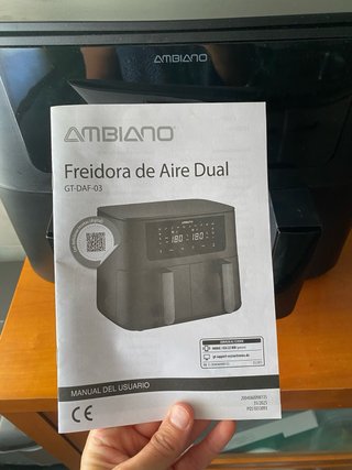 Freidora de aire doble Ambiano