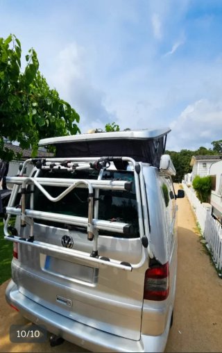 Volkswagen Multivan 2009 camper techo elevable