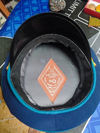 Gorra Militar Soviética VVS Aviación Oficial 1991