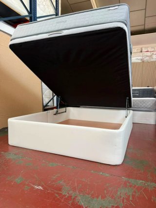 Canapé Retapizado Polipiel Blanca 150x190