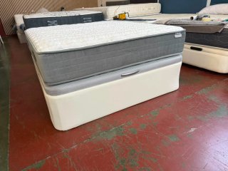 Canapé Retapizado Polipiel Blanca 150x190