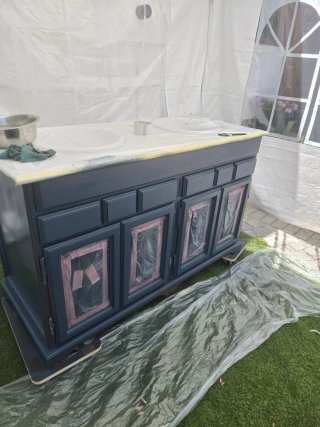 Mueble de baño restaurado REVIVE MUEBLES VINTAGE