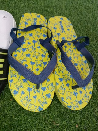 Lote 2 chanclas Sonic y Cool Dude T. 31-32