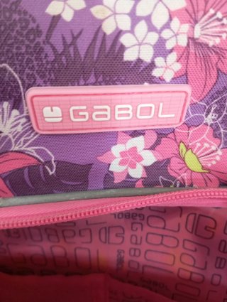 Mochila escolar niña Gabol Adaptable a carrito.
