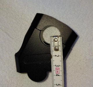 Elevadores Manillar Moto 7/8 (22mm) Negro