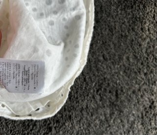 Patrizia Pepe Abito Sangallo Bianco con Cintura