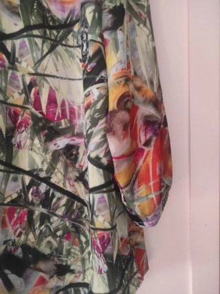 Blusa Olvido Estampada Talla 46