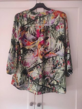 Blusa Olvido Estampada Talla 46