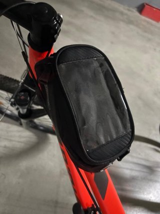 Bicicletas Naranja y Verde