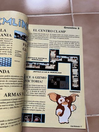 Revista Club Nintendo 1991 - Gremlins 2