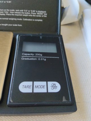 Mini báscula A ESTRENAR digital profesional