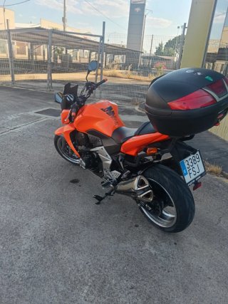 Kawasaki Z1000 Naranja Negra