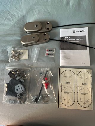 Candado de seguridad wurth para furgoneta, pack-2