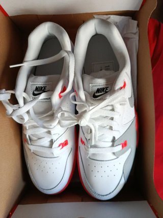 Zapatos Nike Hombre Rojo y Blanco