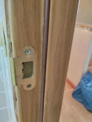 Puerta Roble Macizo Acristalada Cocina