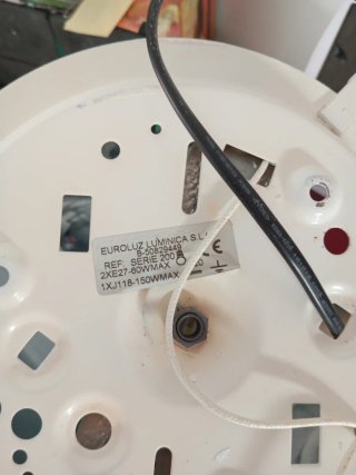 Lámpara de techo moderna