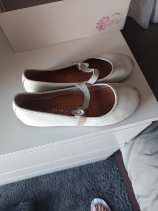 Zapy Zapatos Niña Fiesta Blancos