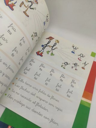 Letrilandia 1 y 2 libro de lectura