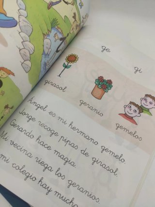 Letrilandia 1 y 2 libro de lectura