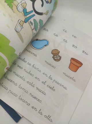 Letrilandia 1 y 2 libro de lectura