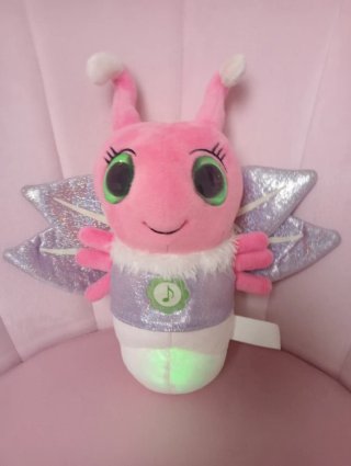 Peluche Gusilu Luciérnaga Rosa
