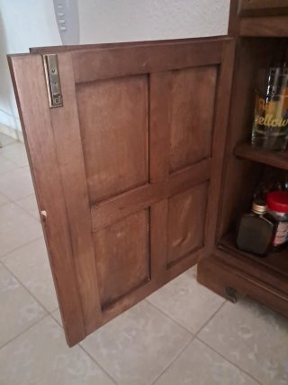 Aparador ,mueble recibidor de madera rústico