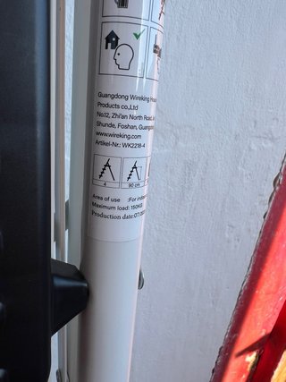 Escalera plegable 4 peldaños