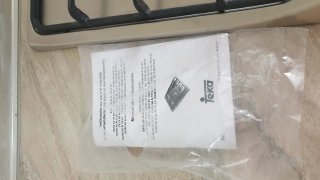 Placa de cocina a gas con encendido eléctrico