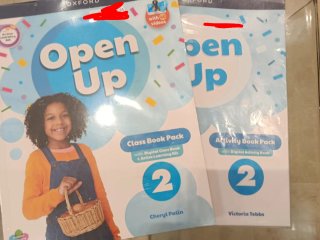 Open up 2 class book y Activity book