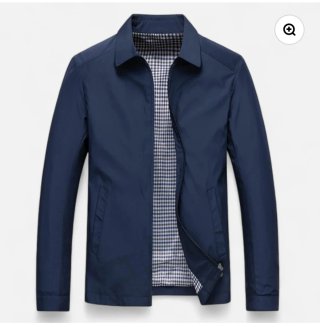 Chaqueta azul hombre