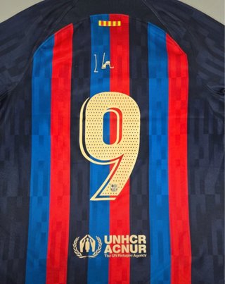 Nike Barça 2022/23 Lewandowski #9 S Original