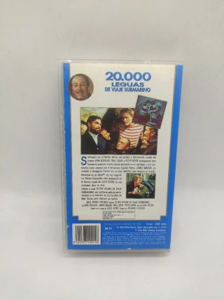VHS Disney 20.000 Leguas de Viaje Submarino