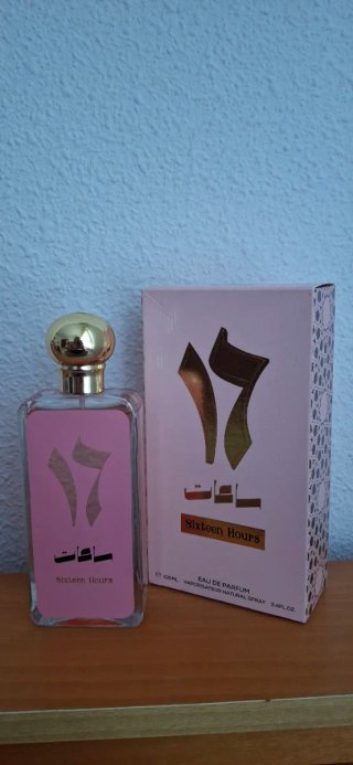 Perfume Árabe Sixteen Hours Dorado
