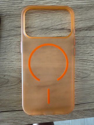 Cover iPhone 17 Pro Arancione MagSafe