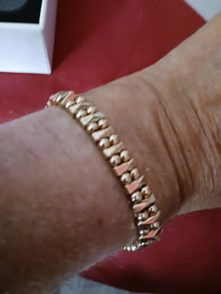 Pulsera Acero Inoxidable Dorada