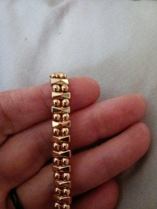 Pulsera Acero Inoxidable Dorada