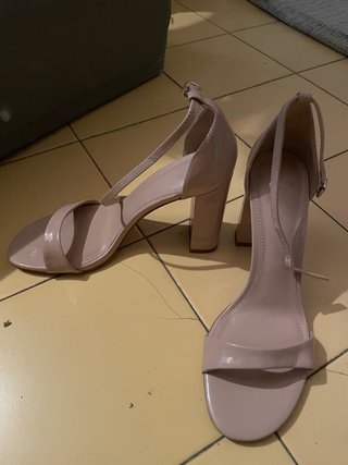 Zapatos de fiesta Mango beige