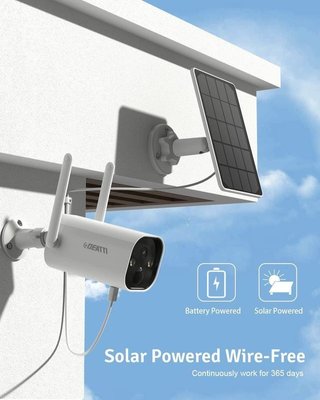 Cámara Vigilancia Exterior DEATTI Solar