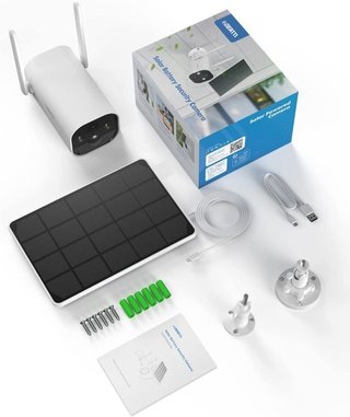 Cámara Vigilancia Exterior DEATTI Solar