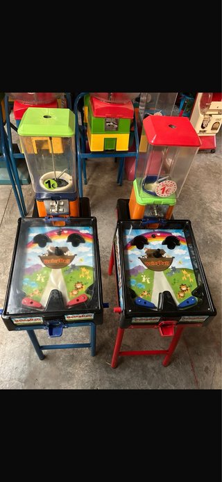 2 Máquinas Pinball + 400 Bolas