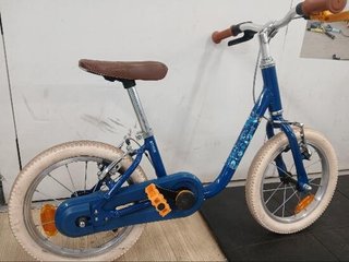Bicicleta 14 pulgadas niños 3-5 Años 2 en 1 Discover 900