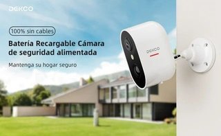 Cámara Vigilancia Exterior DEKCO