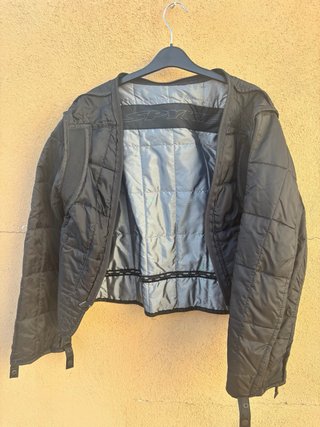 Chaqueta Moto SPIKE Azul y Negro Talla XL