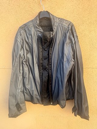 Chaqueta Moto SPIKE Azul y Negro Talla XL