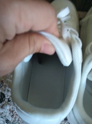 Zapatillas de vestir blancas