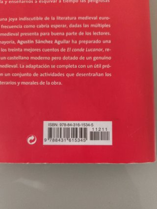 El Conde Lucanor N/c