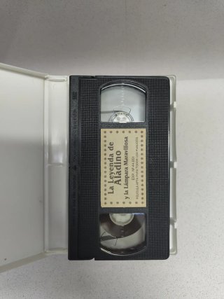 VHS La Leyenda de Aladino y la Lámpara Maravillosa